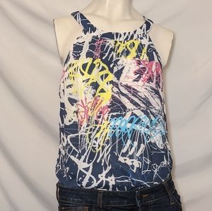Krimson & Klover | splatter | sleeveless | Med